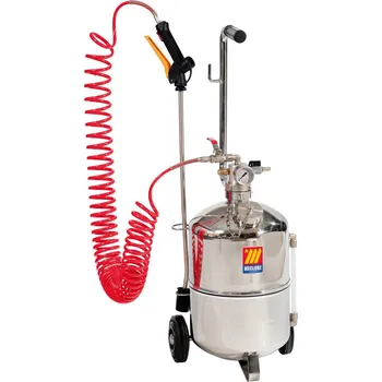 Postřikovač Pneumatický rozprašovač kapalin MECLUBE 050-1508-000 (16 l, nerezový AISI 304, bez pěnění)