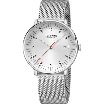 Hodinky Mondaine Doppio Quartz MLE.41210.SM + 5 let záruka a dárek ZDARMA