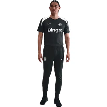 Pánské kalhoty Pánské pleteninové kalhoty Nike Chelsea FC 25/26 Strike zelené