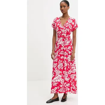 Dámské šaty Šaty Answear.LAB 63160.2FKK červená 33X, vel. L