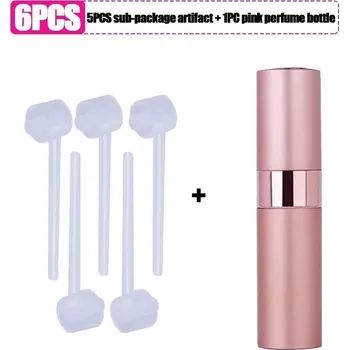 Plnící pumpička s cestovní lahvičkou na parfém | plnící nástroj - Růžový