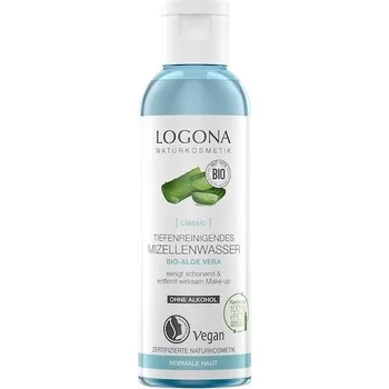 Kosmetika Logona Pece-o-oblicej CleansingOrganická aloe veraHloubkově čisticí micelární voda 125 ml (1 464,00 Kč / 1 l)