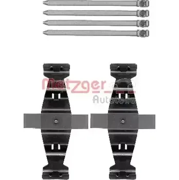 Přislušenství brzdového systému METZGER Sada příslušenství obložení kotoučové brzdy MTG 109-1786