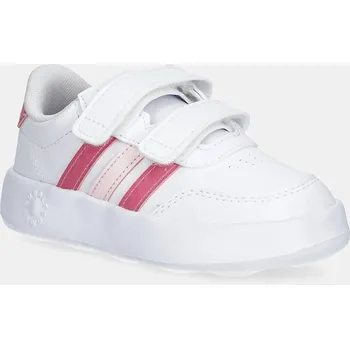 Chlapecká obuv Dětské tenisky adidas BREAKNET 3.0 JS3676 bílá 00X, EUR 21