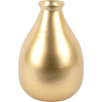 Váza Váza Decente 29 cm zlatá Present Time (Barva- zlatá)