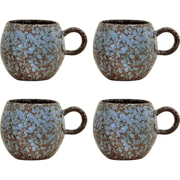 Sada hrnků Bloomingville Paula 275 ml 4-pack více barev 82061162 vícebarevná MLC