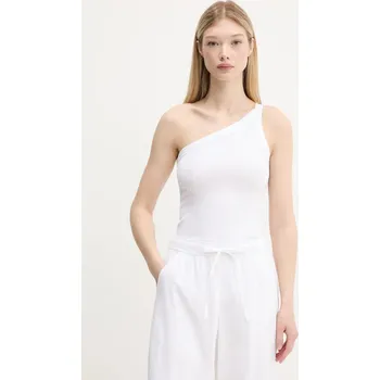 Top Abercrombie & Fitch bílá barva, KI139-5396 KI139.5396.100 00X, vel. L