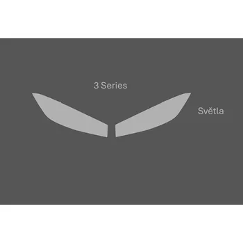 Polep vozidla JEM PPF předřezaná fólie světla BMW 3 Series