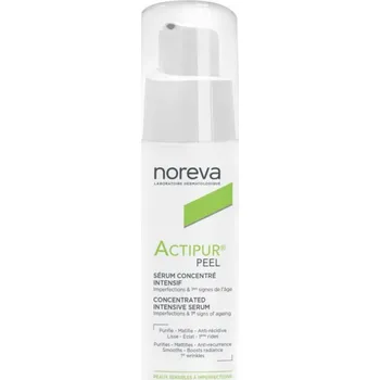 Pleťové sérum Noreva Actipur Peel Concentrated Intensive Serum exfoliační peelingové sérum pro citlivou pleť se sklonem k akné 30 ml