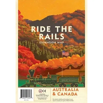 Desková hra Capstone Games Ride the Rails - Australia & Canada