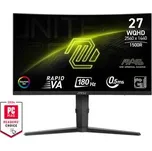 MSI Gaming monitor MAG 275CQRF QD E2 27" Rapid VA zakřivený/2560x1440 WQHD/180Hz/0,5ms/2xHDMI/DP/USB-A,B,C/Výšk.nast./č