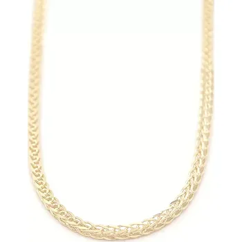 Řetízek Zlatý řetízek Liščí ocas Fox s velkou karabinou 9,45g