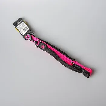 Vodítko pro psa Vodítko Active Dog Bungee Neoprene M 2x120cm růžové