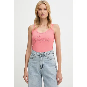 Top Guess RAISSA oranžová barva, W5YP00 KCXJ2 W5YP00.KCXJ2 32X, vel. XS