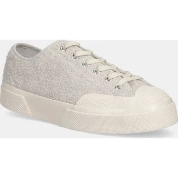 Dámská obuv Semišové tenisky Superga WORKS HAIRY SUEDE S3146HW.AMO béžová 01X, EUR 36
