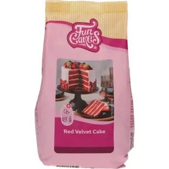 FunCakes Směs na pečení Red Velvet 500g