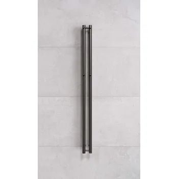 Radiátor P.M.H. PMH Rosendal 115 x 1500 mm R2/2 koupelnový radiátor Barva PMH: Metalická stříbrná - strukturální