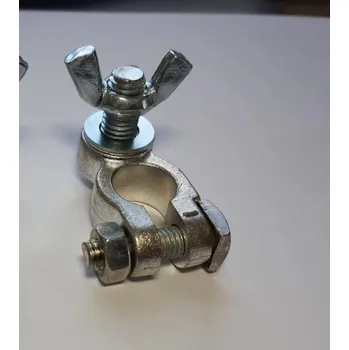 Autobaterie svorka autobaterie s křídlovou matkou M10 silná ČESKÁ