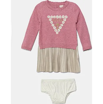 Dámské šaty Dívčí šaty Guess A5YK07.Z3OS0.9BYA růžová 38X, vel. 88-96
