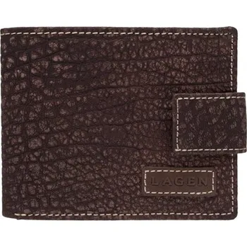 Peněženka Lagen V-97-W hnědá pánská kožená peněženka