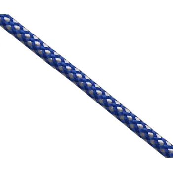 elektrický kabel Vodič CYA H07V-K 1x1,5 Precon, opředený, modrý/bílý křížek (131561 1x1,5)