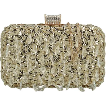 Michelle Moon Dámské psaníčko CHM017 Gold + 2 měsíce na vrácení zboží