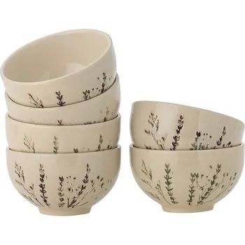 Sada misek Bloomingville Bea 300 ml 6-pack 82061546 béžová 12X