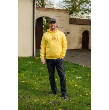 Běžecké oblečení Mikina pánská Barva: žlutá, Velikost: XXXL