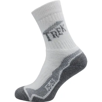 Pánské ponožky ROTEX Vysočina s.r.o. AK – bavlněné froté ponožky „Trek“ Barva: Bílá, Velikost: 25-26