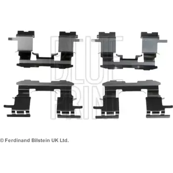 Přislušenství brzdového systému BLUE PRINT Sada příslušenství obložení kotoučové brzdy BLP ADT348606