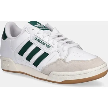 Pánské tenisky Kožené tenisky adidas Originals Continental 80 Stripes JQ6425 bílá 00X, EUR 43 1/3