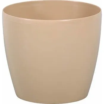 Obal na květináč Obal Magnolia 16 cappuccino tmavě béžový