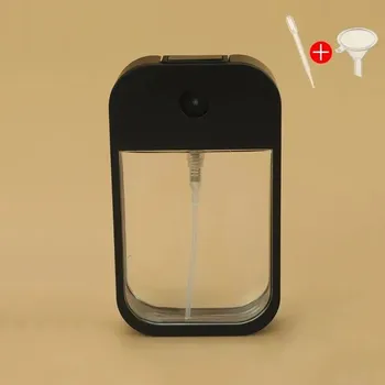 Cestovní plnitelný flakon barevný | mini rozprašovač - černý