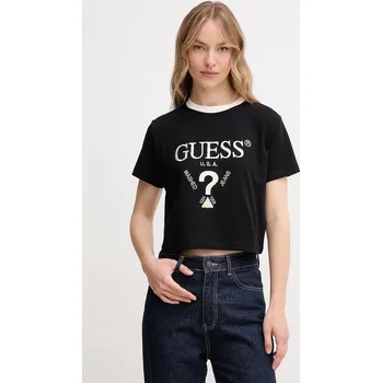 Pánské tričko Bavlněné tričko Guess FILANTA V5GI18.I3Z14 černá 99X, vel. L