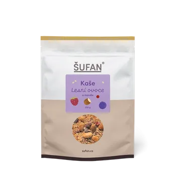 ŠUFAN s.r.o. Kaše lesní ovoce a mandle - 250 g