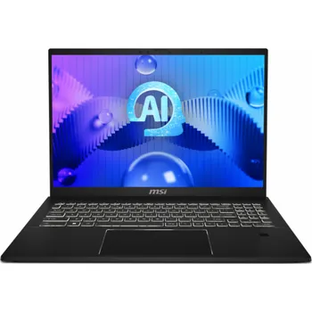 Notebook MSI Summit/E16 AI Studio A1VETG/U7-155H/16"/2560x1600/T/32GB/1TB SSD/RTX 4050/W11P/Black/2R