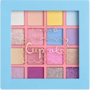 Paletka dekorativní kosmetiky Lovely Cupcake paletka očních stínů