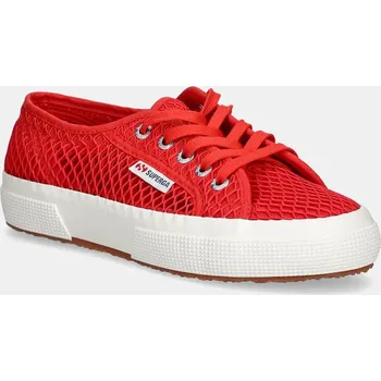 Dámská obuv Tenisky Superga MESH S2135GW.296 červená 33X, EUR 38