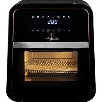 Vestavná trouba Berlingerhaus Horkovzdušná fritéza 12 l Black Rose Collection + Doprava ZDARMA