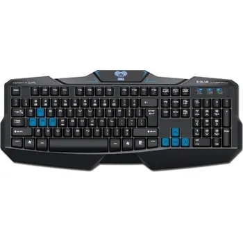 Klávesnice Klávesnice Cobra E-Blue EKM746 CZ/SK USB herní, černá