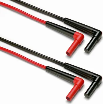 Měřicí kabel FLUKE FLK-TL222 Měřicí šňůra silikon 1,5m 10A černá a červená 1kV