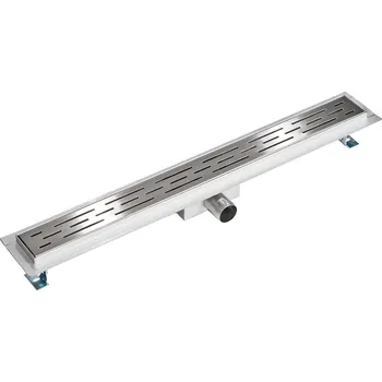 Sprchová vanička TecTake GmbH 401272 sprchový odtokový žlábek nerezový - 70 cm