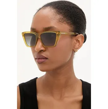 Sluneční brýle Saint Laurent MICA SL.276.MICA žlutá 10A, vel. 55