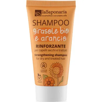 Šampon laSaponaria Šampon se slunečnicí a sladkým pomerančem BIO30 ml