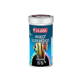 Krmivo pro rybičky Dajana ISF Tropical Pellets 100ml kompletní krmivo pro všechny druhy tropických akvarijních ryb s multibiotickým účinkem bez rybí moučky a obilovin