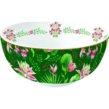Easy Life, Itálie Easy Life - Porcelánová miska Botanic Chic - 15 cm Barva: jako na obrázku