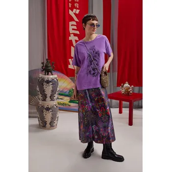 Bavlněné tričko Medicine RS25.TSDC58 fialová 45X, vel. L