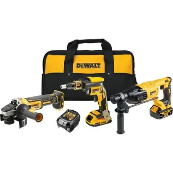 DeWALT DCK308DM-QW - 18V kombosada 3 ks v tašce. 2 x 2.0 Ah