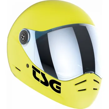 Helma na in-line TSG helma - pass 2.0 solid color (+ bonus visor) satin acid yellow (178) velikost: XL