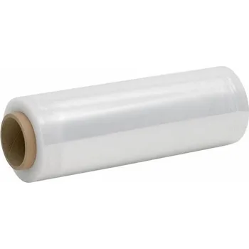 Obalový materiál Stretch.fólie - 23mic, role 25cm, návin 150m, čirá